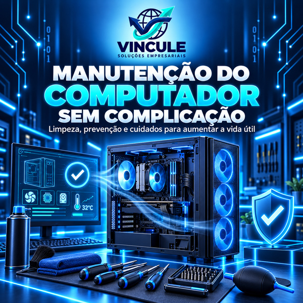 Capa do e-book Manutenção do computador sem complicação